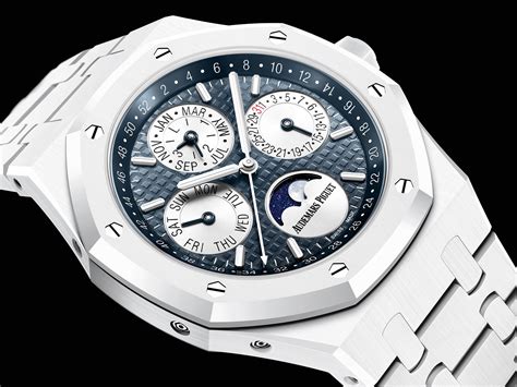 audemars piguet royal oak ceramic white|piguet royal oak watch price.